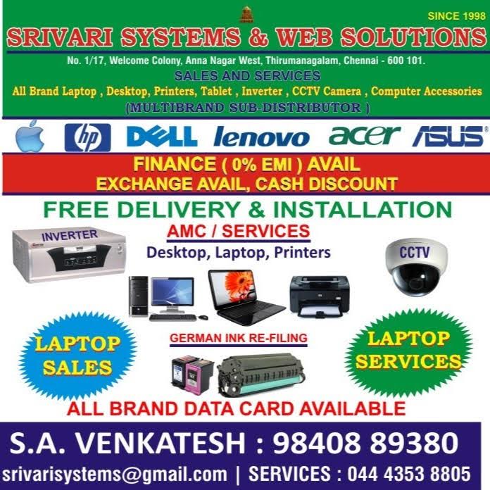 SRIVARISYSTEMS & WEB SOLUTIONS